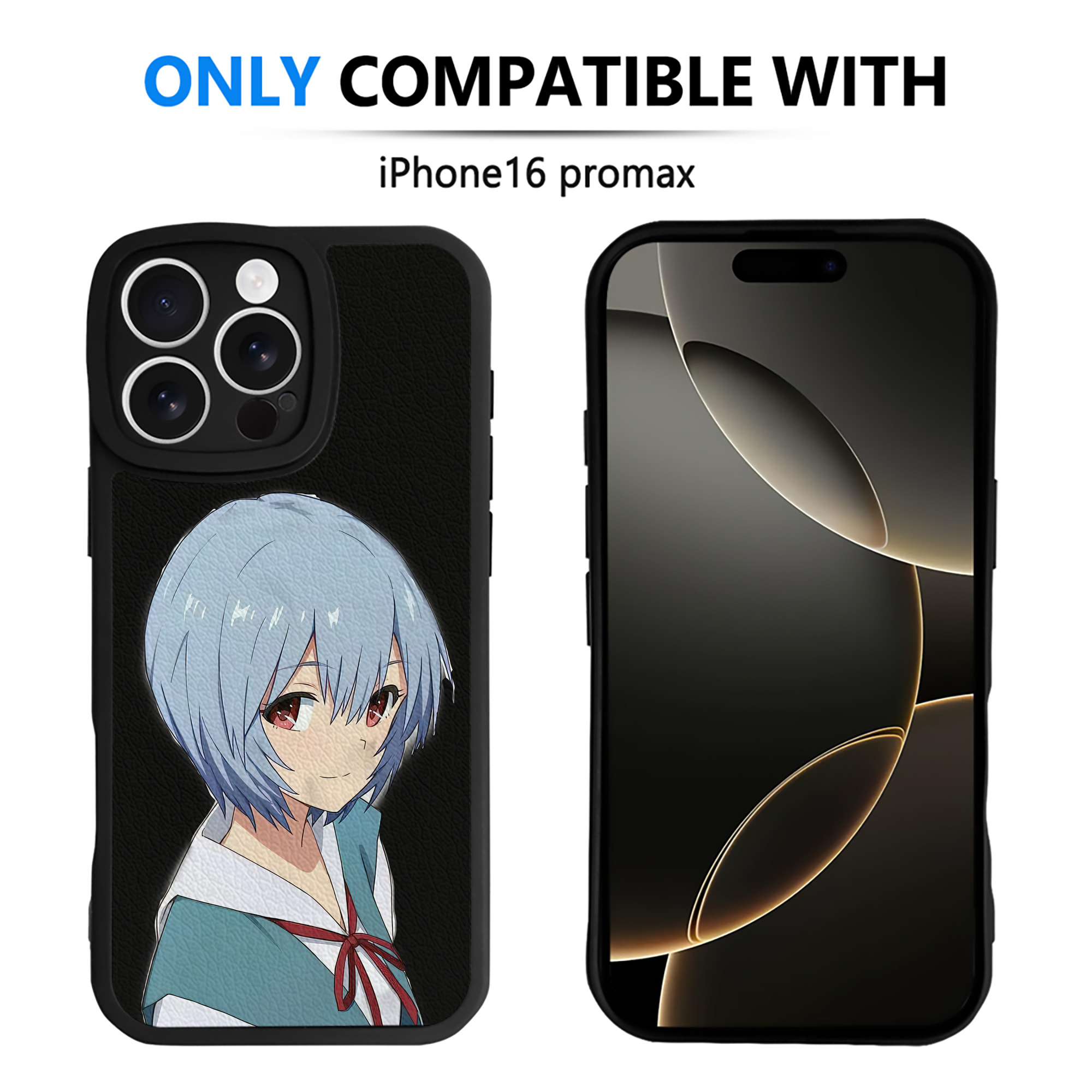 （画像用） EVA 新世紀エヴァンゲリオン 【iPhone 16シリーズ対応】シリコンスマホケース（レザー調） 材質：シリコン